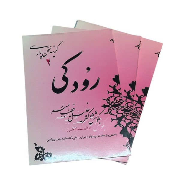 کتاب گزینه سخن پارسی 2 اشعار رودکی | دکتر خلیل خطیب رهبر | انتشارات صفی علیشاه